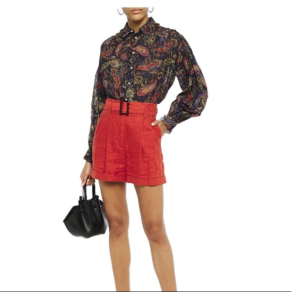 NWT Gorgeous Maje button down top - Picture 6 of 8